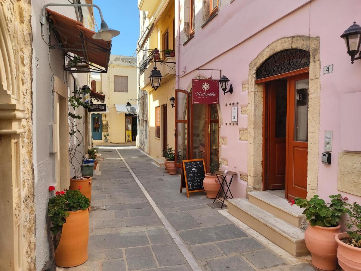Archontiko Old Town Suites Rethymno  Bagian luar foto